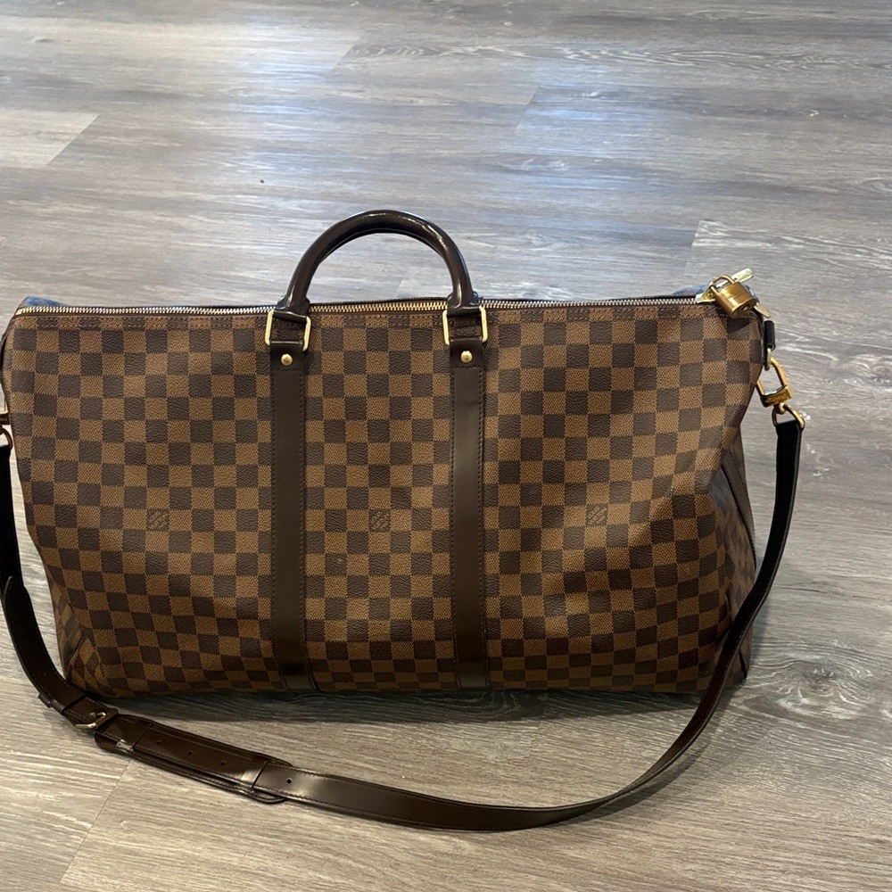 Authentic Louis Vuitton Keepall Bandoulière 55